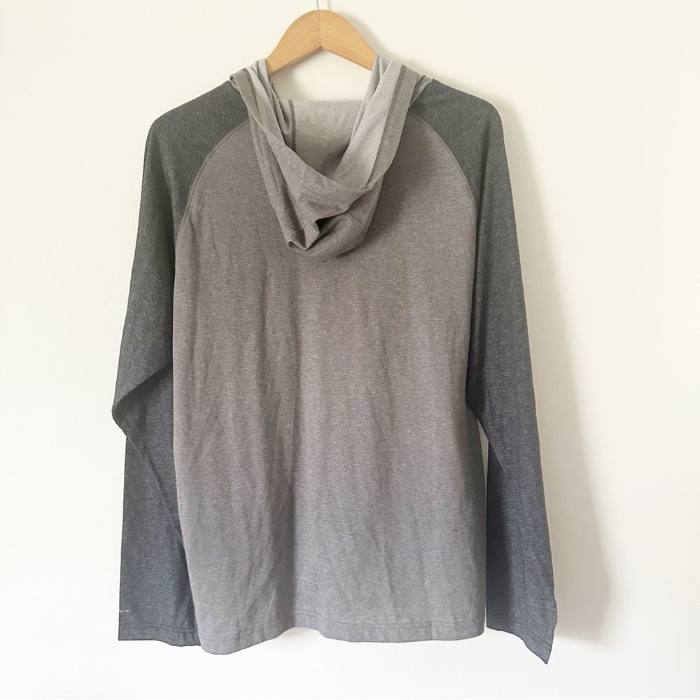 Columbia Thistletown Park Raglan Long Sleeve Hoodie Grey M NWT - Picture 7 of 9